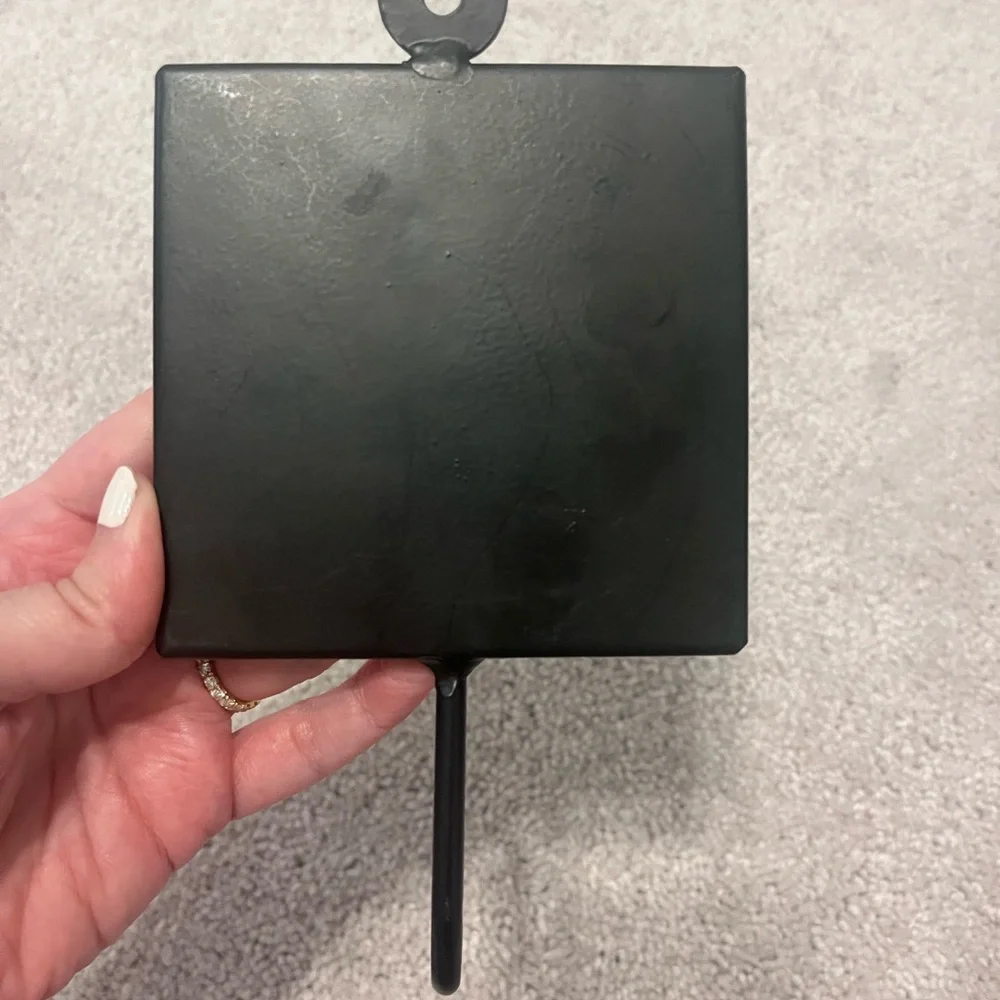 Set of two tile wall hooks